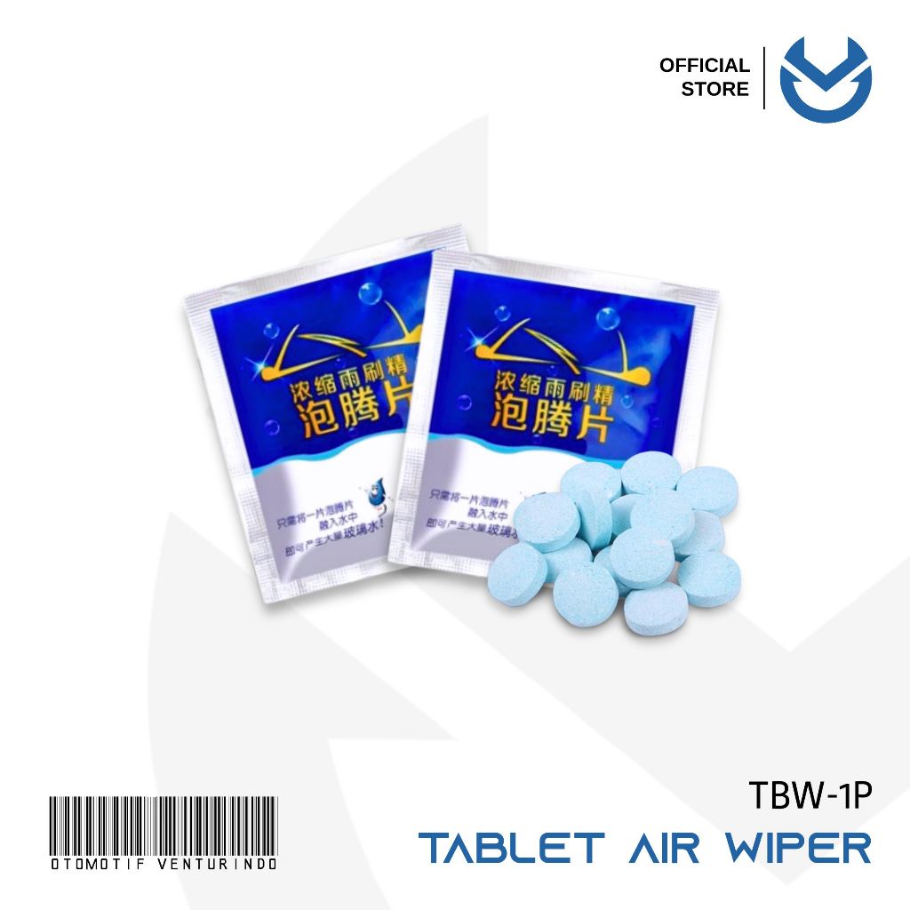 OV Cairan Wiper Pembersih Kaca Mobil / Tablet Cairan Wiper Pembersih Kaca Mobil