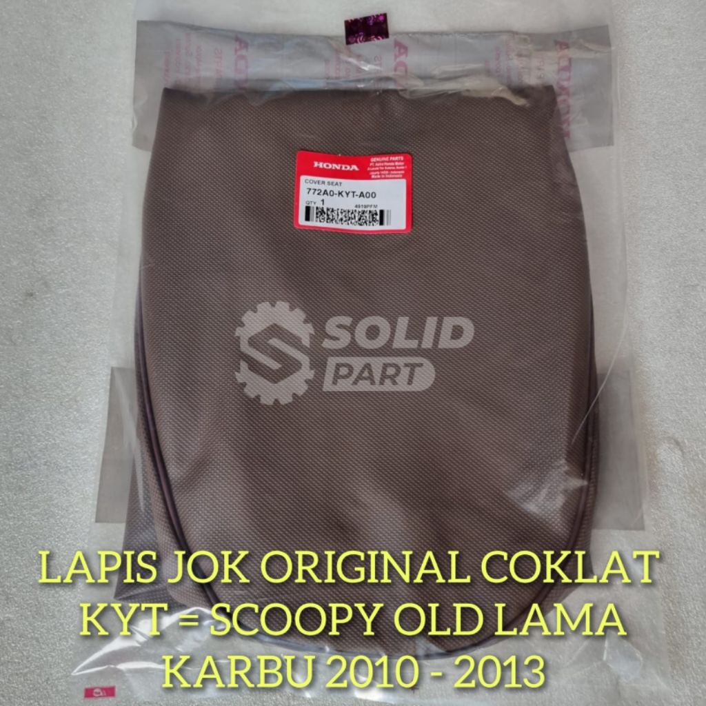 Lapis Jok KYT Coklat Scoopy Old Lama Karbu Original Honda