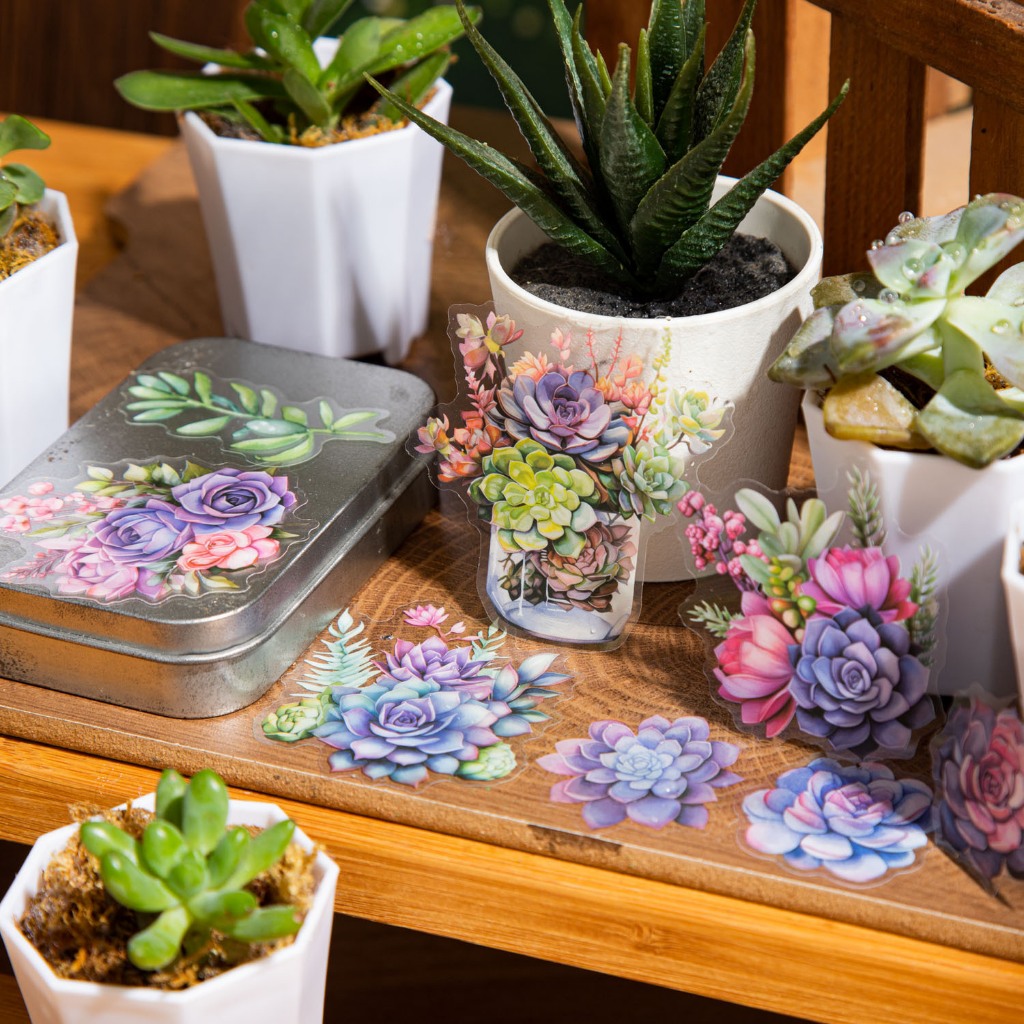 

Stiker Bunga Cantik Flower 20 Pcs Anti air Taman Pot Dekorasi Scrapbook