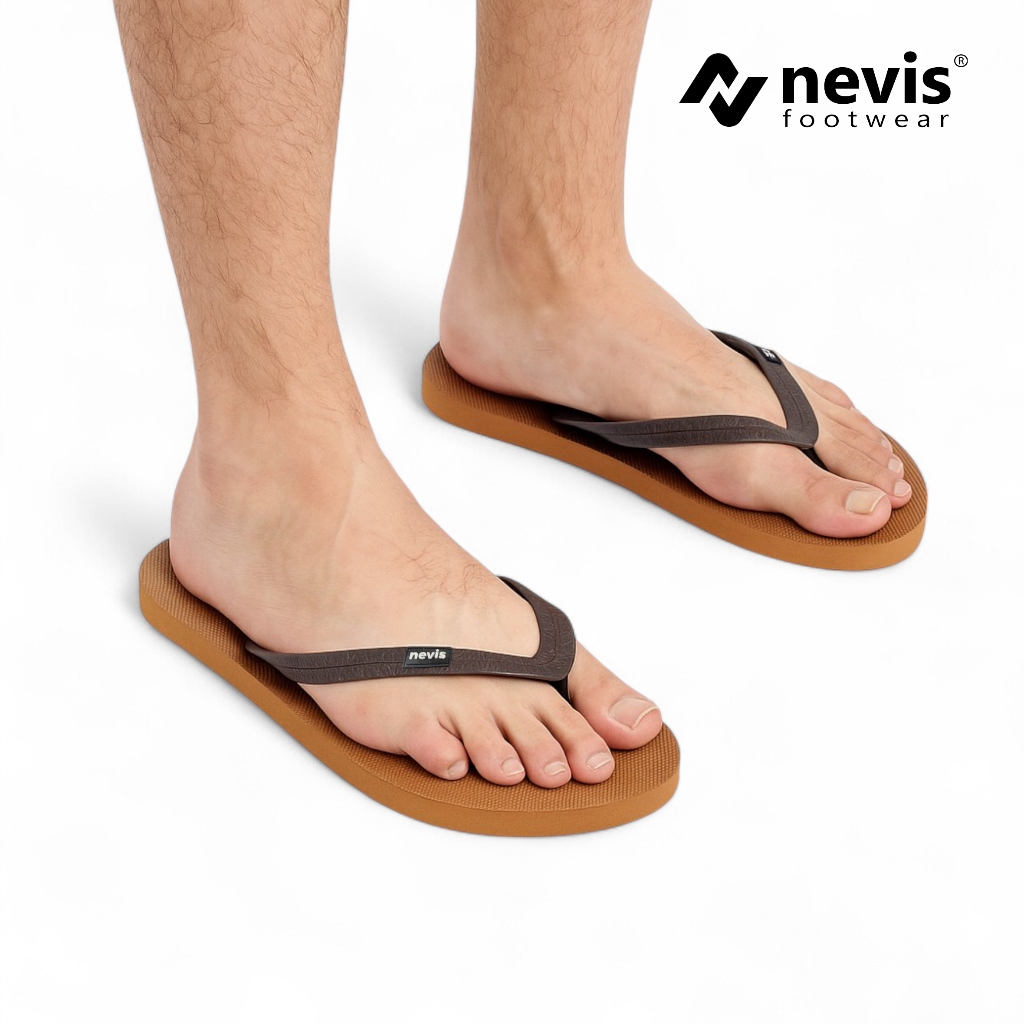 BIG PROMO NEVIS Sandal Karet Jepit Pria Wanita Jumbo Big Size 39-46 Original Comfort Sendal Rubber