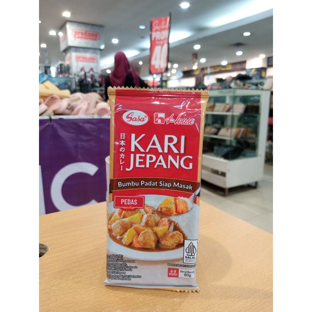 

Sasa Kari Jepang Bumbu padat siap masak (Pedas)