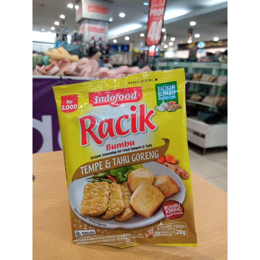 

Racik bumbu instan tempe dan tahu goreng