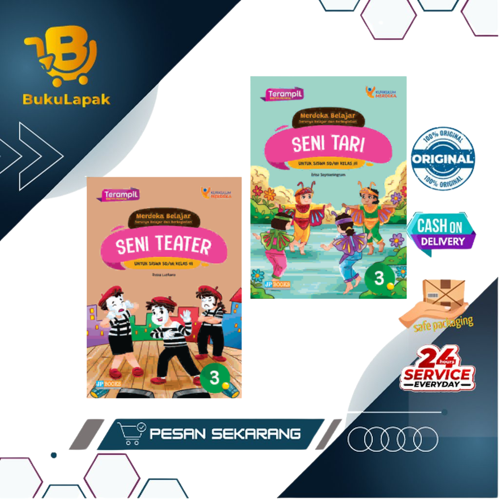 BUKU PAKET KURMER SD KELAS 3 - Paket Terampil Kurikulum Merdeka - Kelas 3 SD - Buku Paket SD