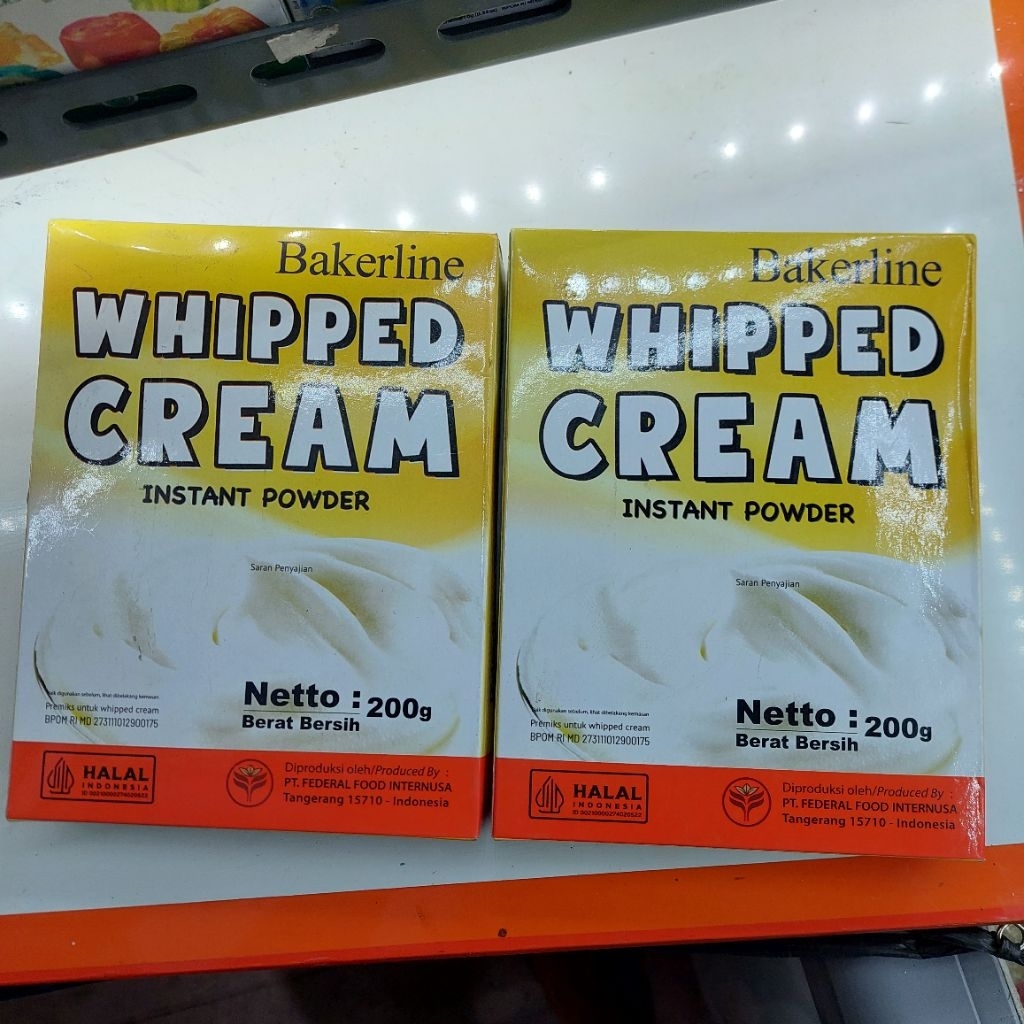 

Powder instans whipped cream 200gr