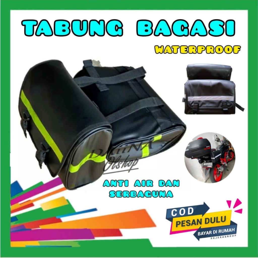 Tas Touring Motor Samping / Side Bag Touring Motor Universa Tas Samping Motor Touring Waterproof | A