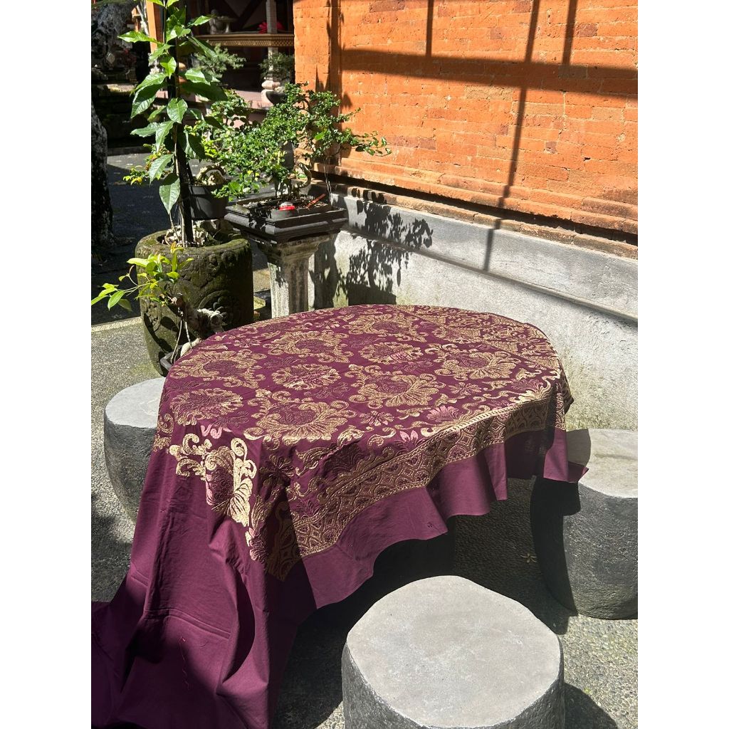 Kain Kamen Bali Pria & Wanita - Kain Sembahyang Adat Motif Etnik 8 / Kain Kamen Murah & Halus
