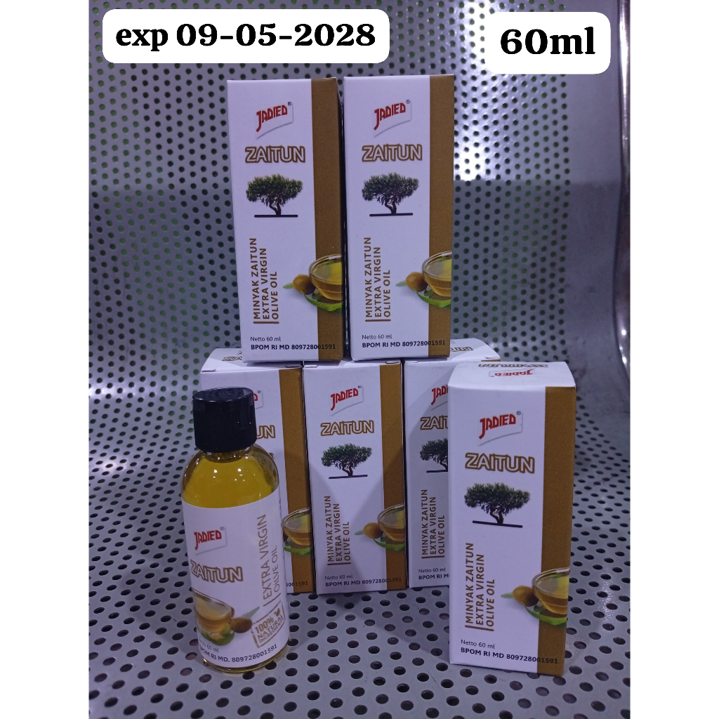 

Minyak zaitun ekstrak virgin olive oil | minyak zaitun jadied 60 ml dan 100 ml