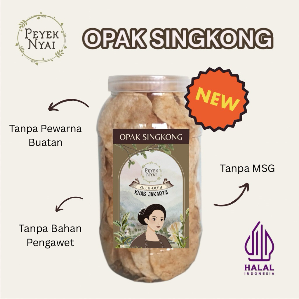 

PEYEK NYAI - Opak Singkong Semua Varian