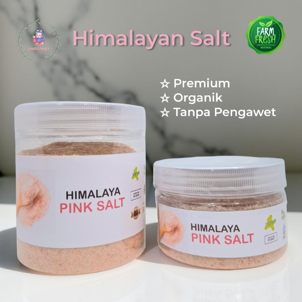 

Garam Himalaya Premium Organic Murah | Himsalt Organic Himalayan pinksalt