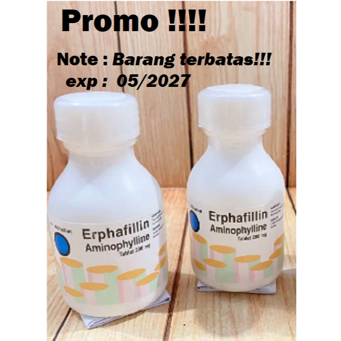 Erphafillin (Aminophylline 200 mg) ISI 100 Tablet