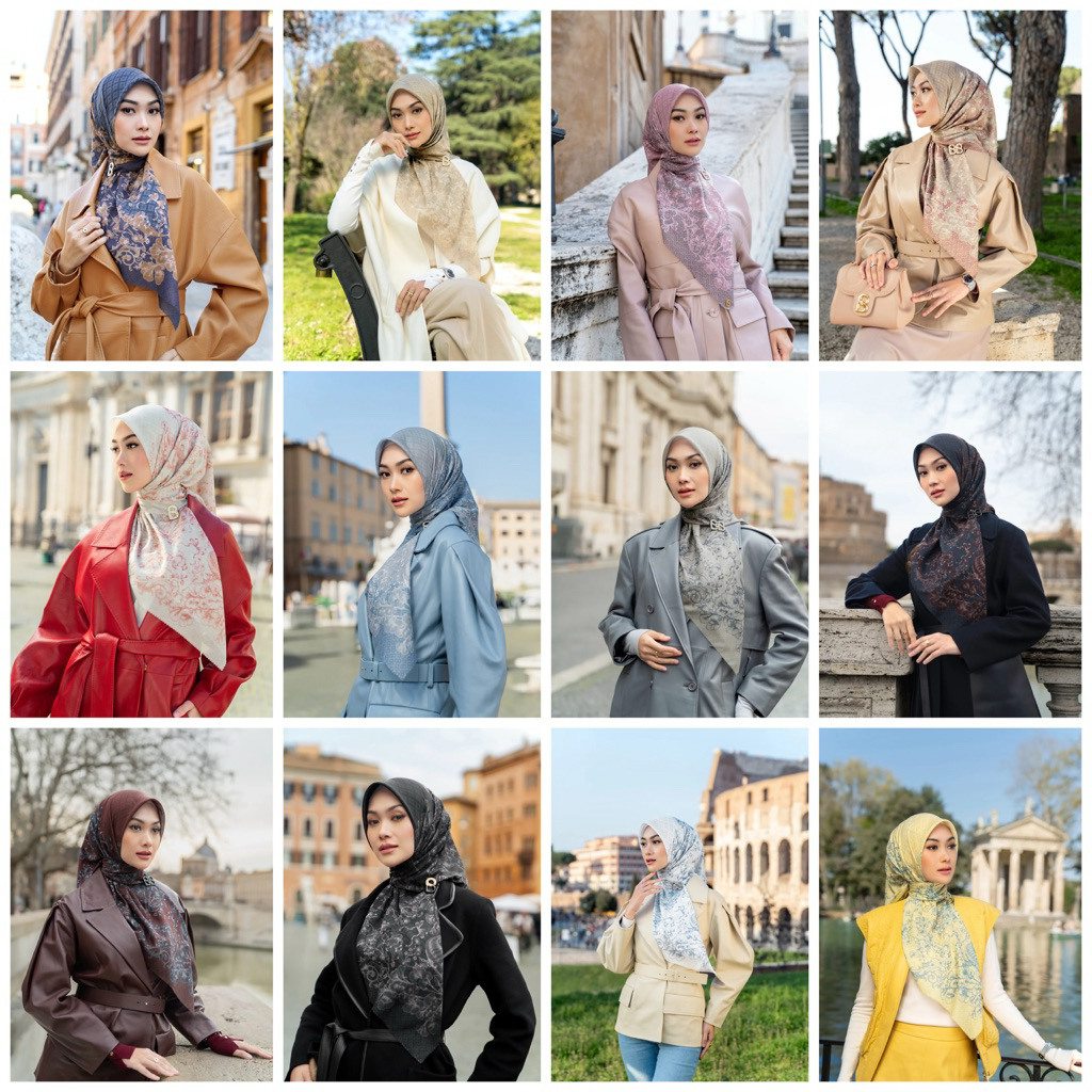 Nada 3 Square scarf Buttonscarves