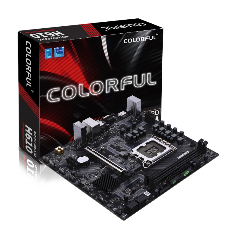 Motherboard Colorful H610M-D M.2 V20A (LGA1700, H610, DDR4, USB3.2, SATA3)