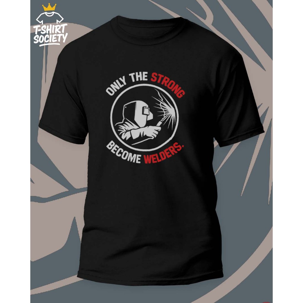 Kaos Welder | Kaos Tukang Las | Kaos Welder Cotton Combed 24s | Kaos Hitam Welder / Tukang Las | Onl