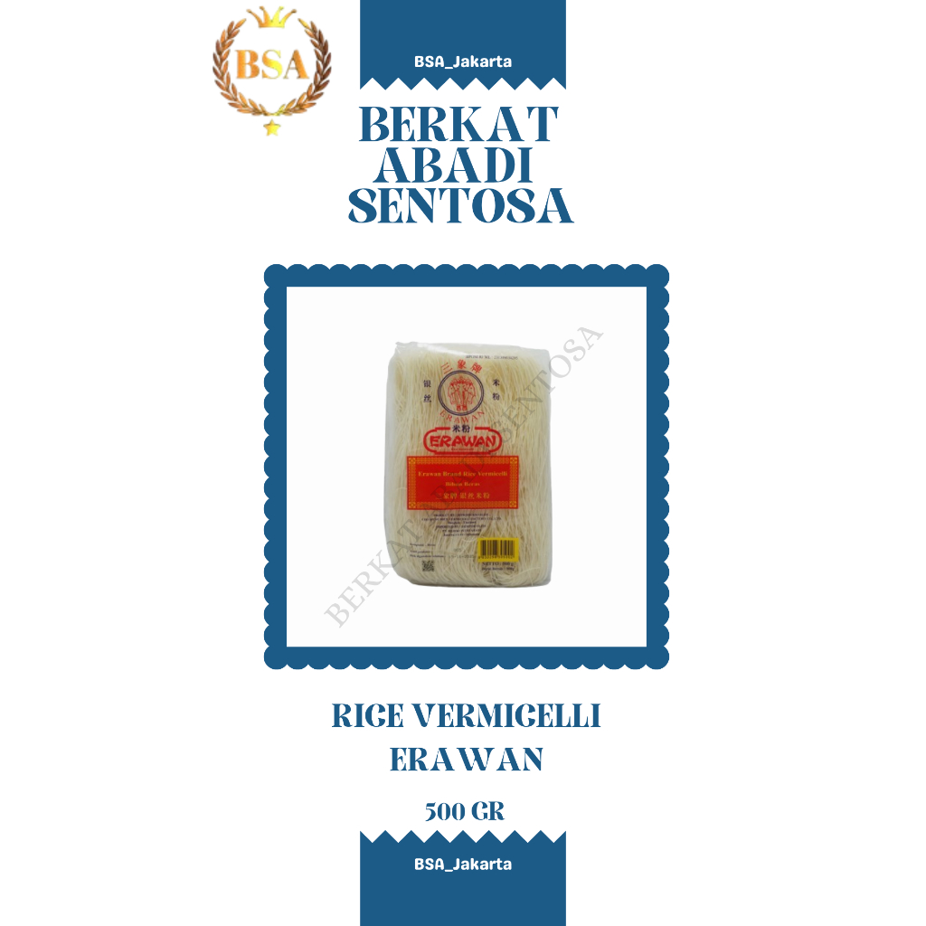 

RICE VERMICELLI ERAWAN (500 GR)