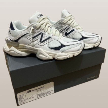 NEW BALANCE 9060 WHITE SIZE 37 / SNEAKERS WANITA