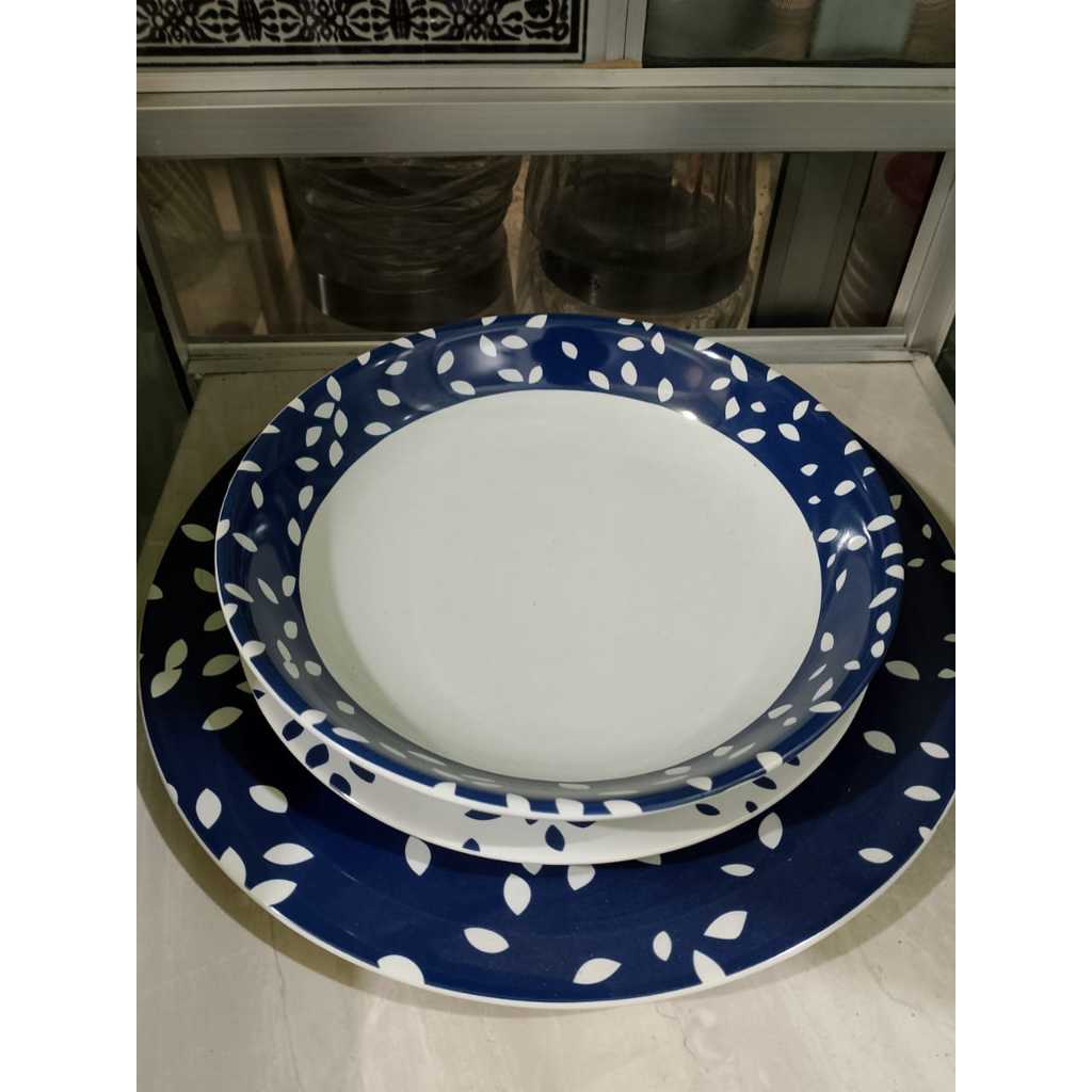 DINNER SET 3 PCS / TABLEWARE / PIRING SET KERAMIK