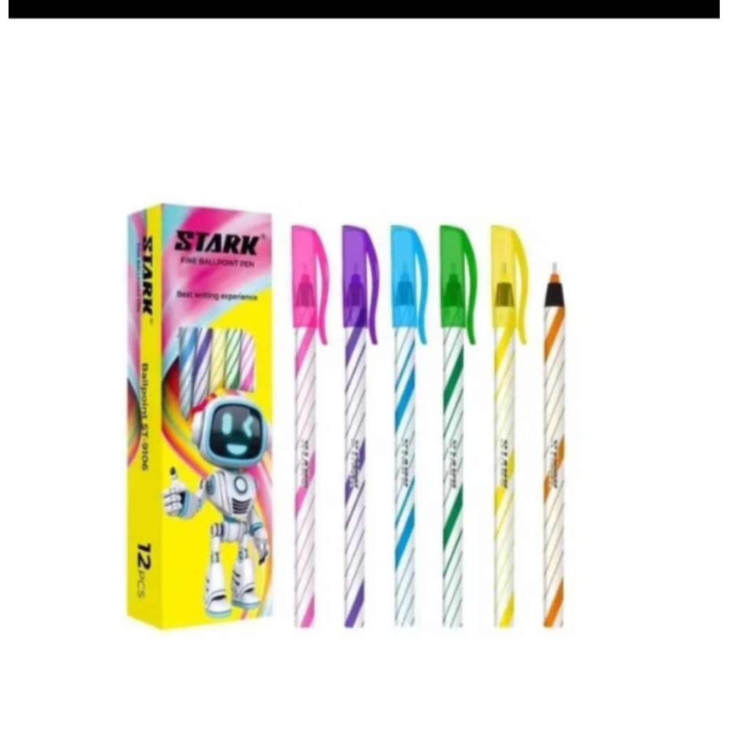 

PULPEN STARK SATUAN 1PCS/PULPEN ULIR/BOLPOIN ULIR SATUAN TINTA HITAM MURAH A15