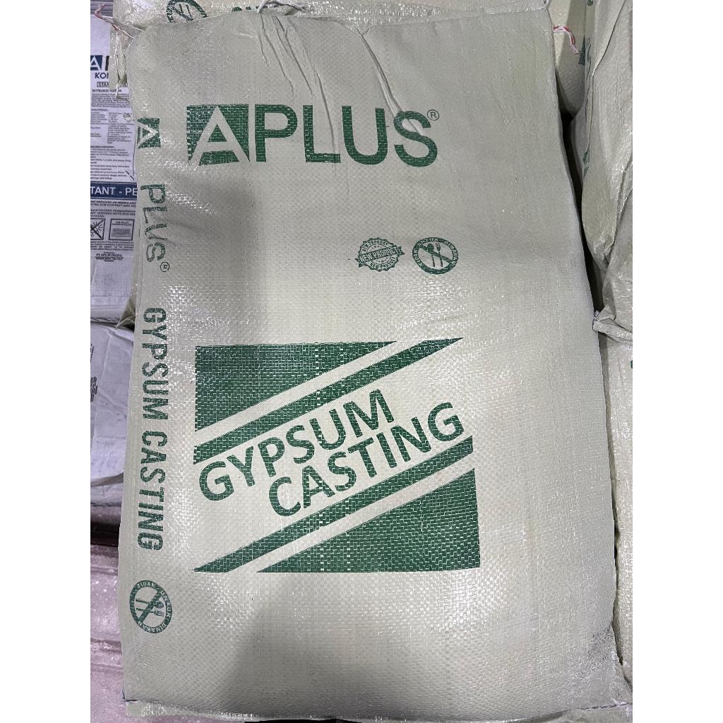 Casting ELEPHANT dan APLUS / plaster gypsum /berat 18 kg