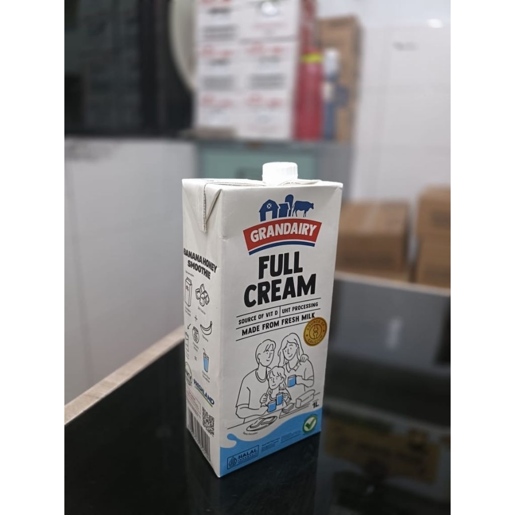

UHT Grandairy fullcream 1liter