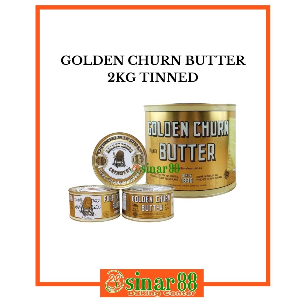 

Butter Golden Churn 2kg Tinned