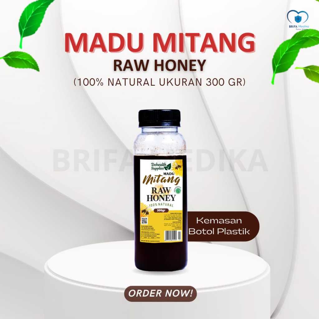 

MADU MITANG 100% NATURAL UKURAN 300 GR (KEMASAN BOTOL PLASTIK) - Dehealth Supplies