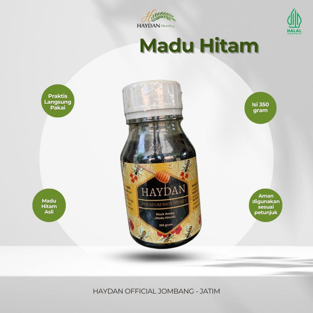 

Madu Hitam Haydan Asli 100% Hutan Murni.