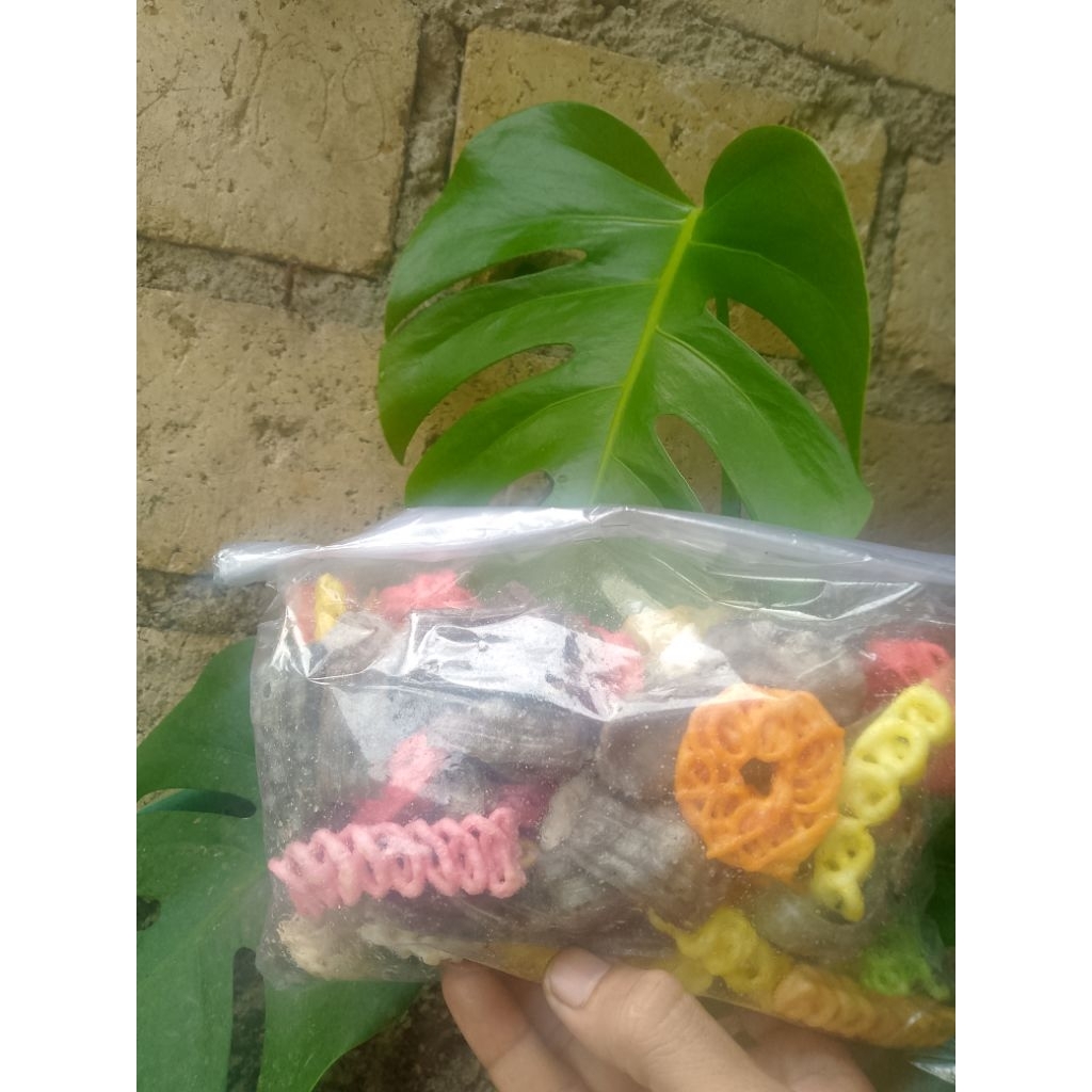 

krupuk mix campur original kriuk bikin nagih