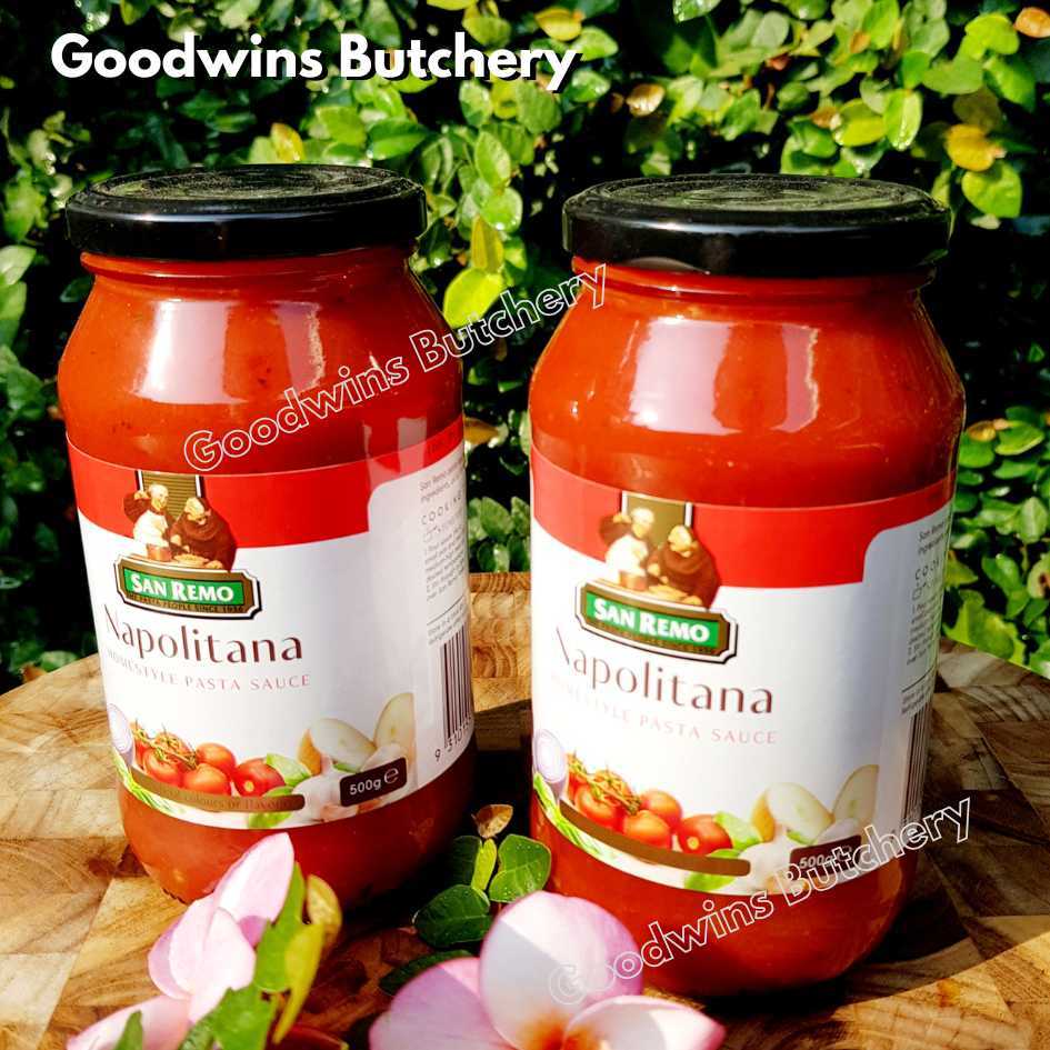 

Sanremo TOMATO NAPOLITANA SAUCE saus pasta tomat Australia San Remo 500g