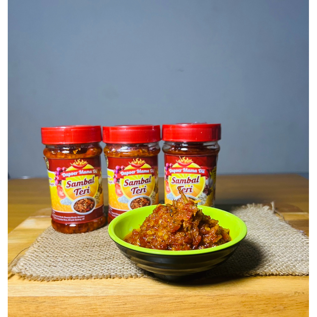 

sambal teri pedas gurih 150ml