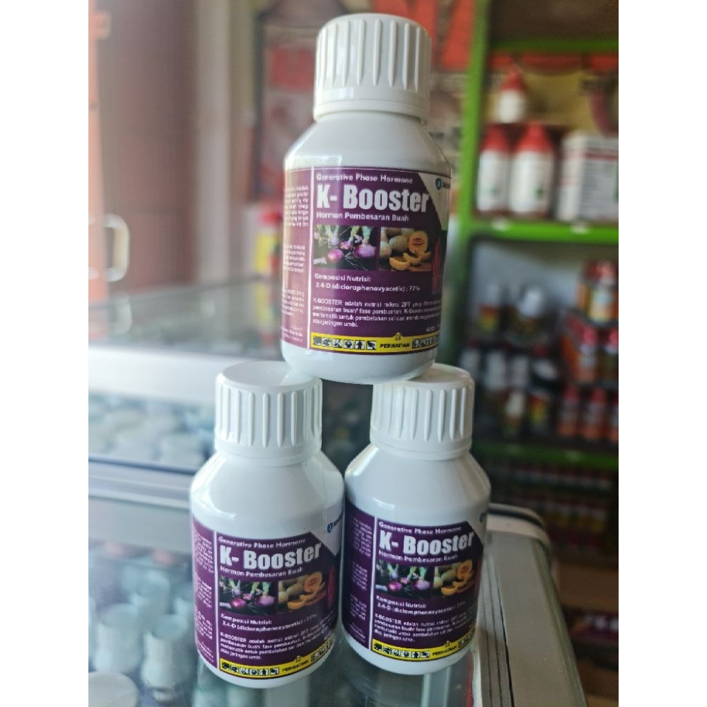 Pupuk K-BOSSTER 100ml - Hormon Pembesar Buah | Javanica