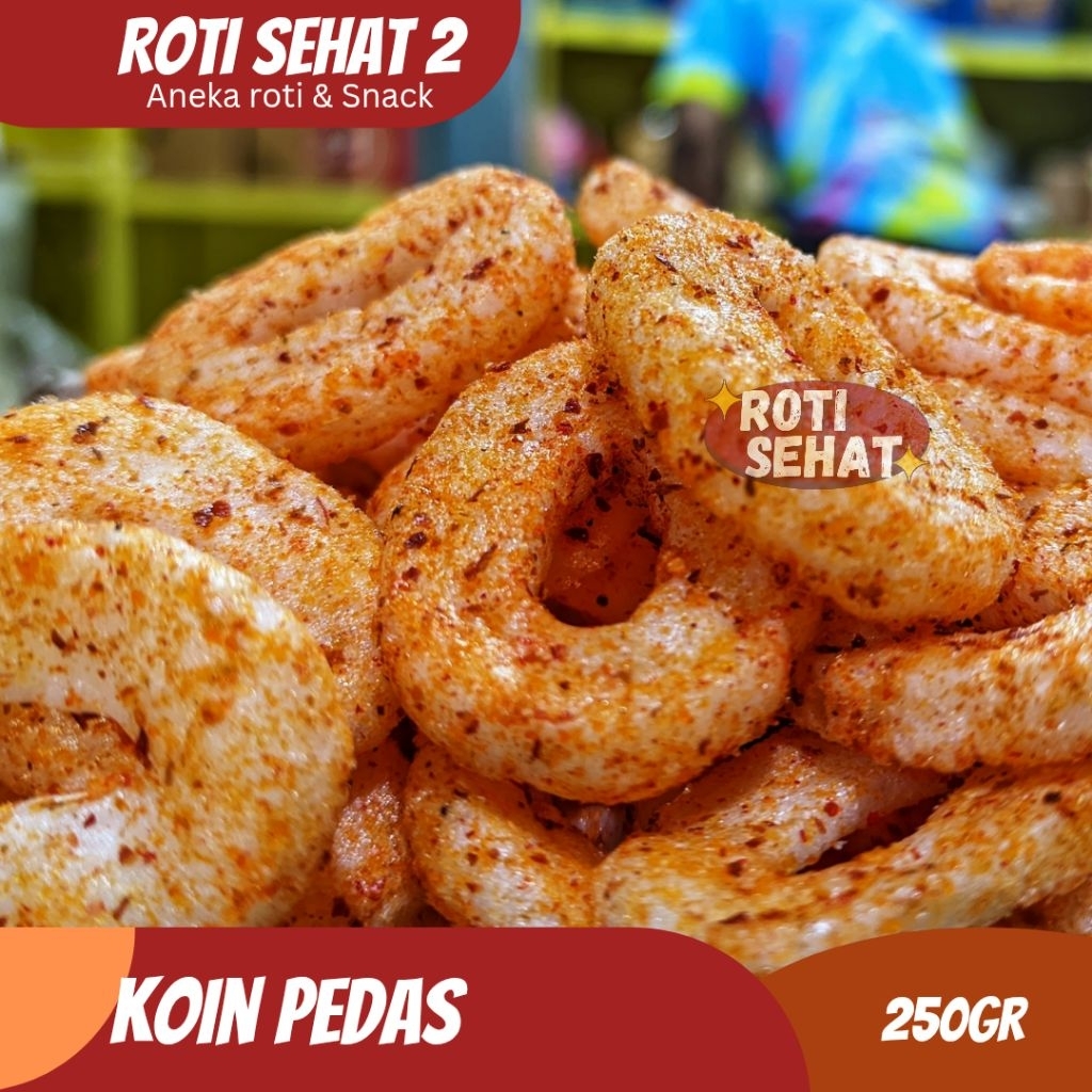 

KERUPUK KOIN SUPER PEDAS
