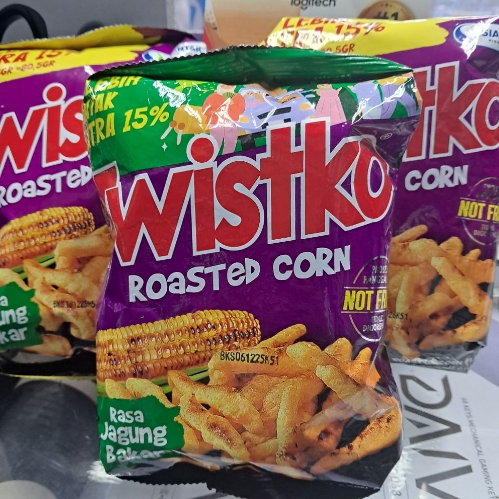

Twistko Snack Jagung Bakar 145 g & 70 g