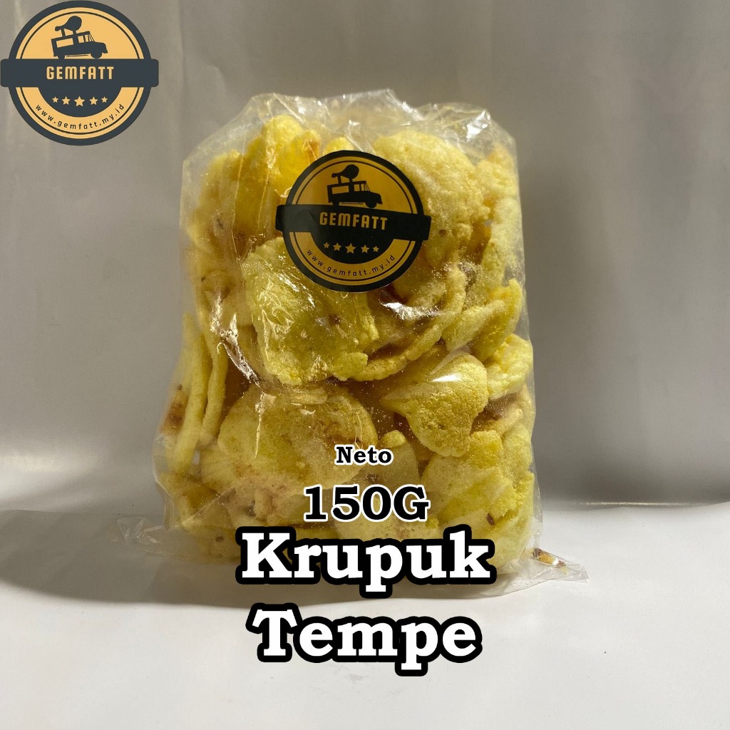 

Kerupuk Tempe 150G - Gurih Renyah Khas | Kerupuk Tempe Kriuk Homemade