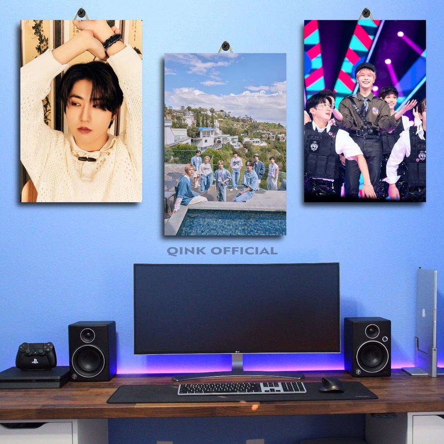 Hiasan Dinding Aesthetic Kpop Stray Kids Lee Min-Ho / Qink Official / Hiasan Untuk Kamar /0CJ|K9Z8Y