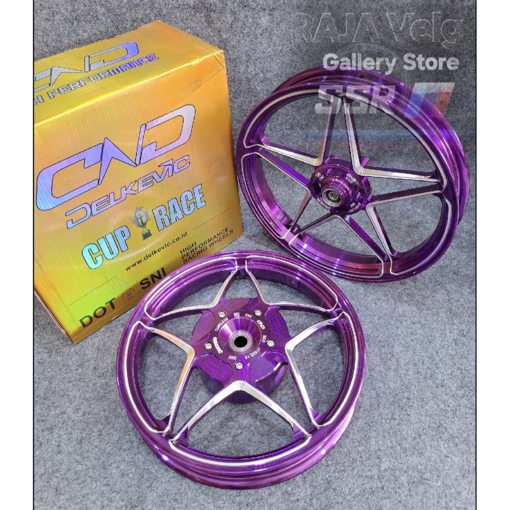 Velg Delkevic X-1 V2 new Mio Sporty / Smile 185/215-14 Original DND