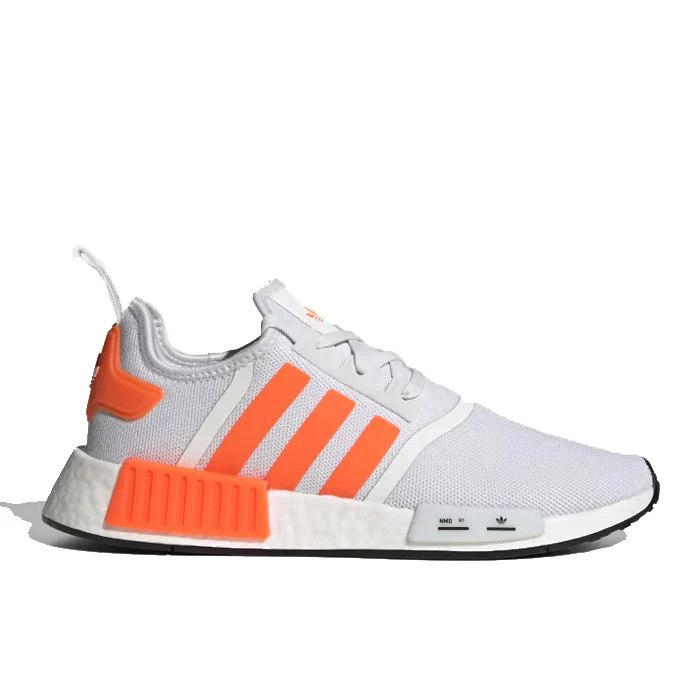 Sepatu Adidas NMD_R1 White/Orange/Black OG - HQ4463