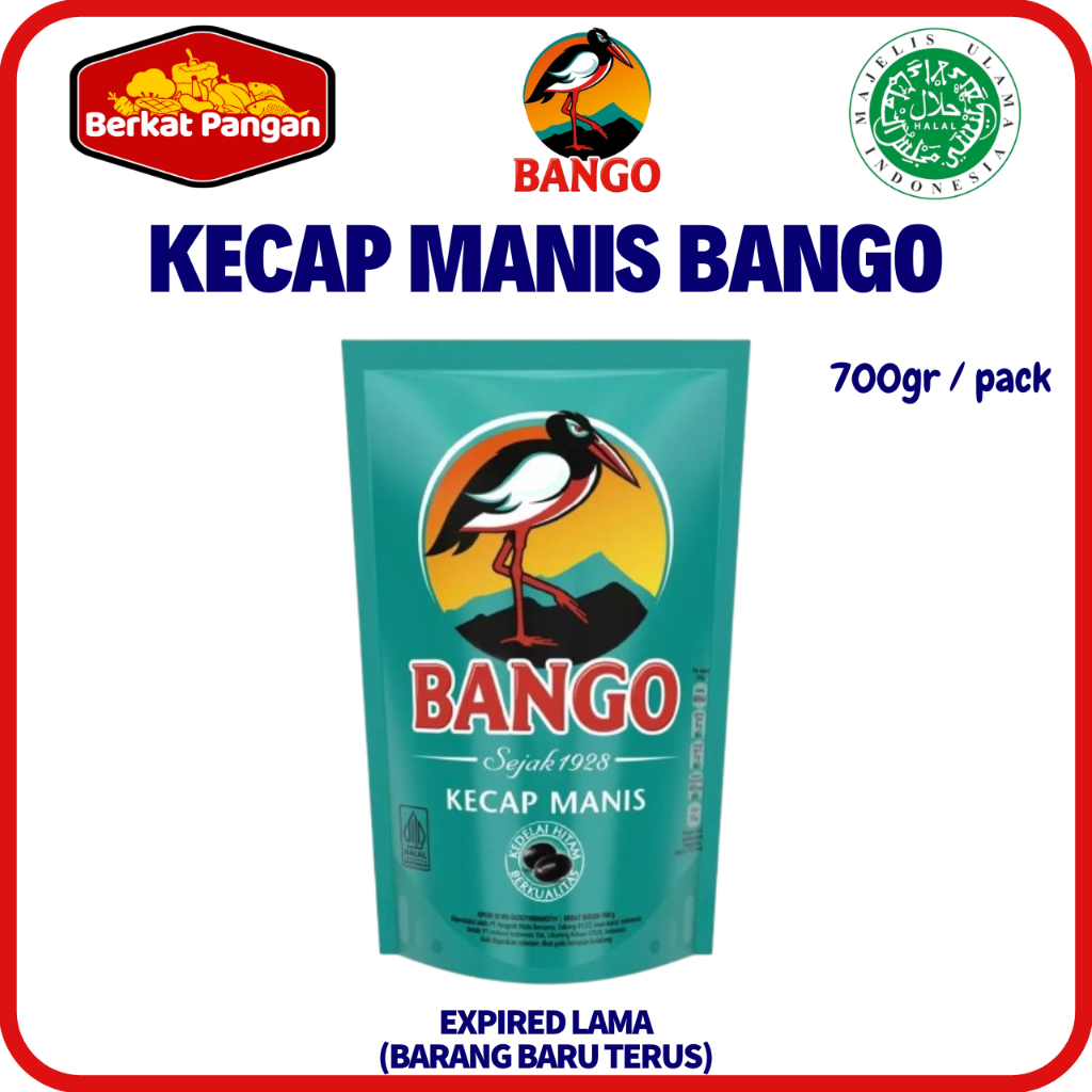 

BANGO Kecap Manis Refill Pouch 700gr