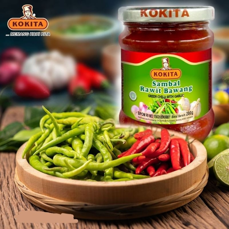 

Kokita Sambal Rawit Bawang 200gr