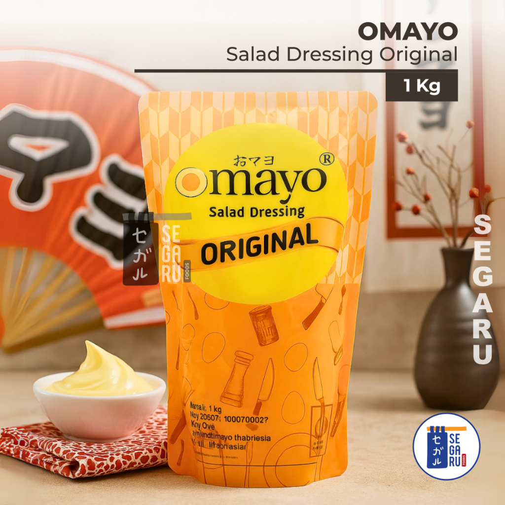 

Mayonaise Mayo Salad Dressing Omayo Original 1kg