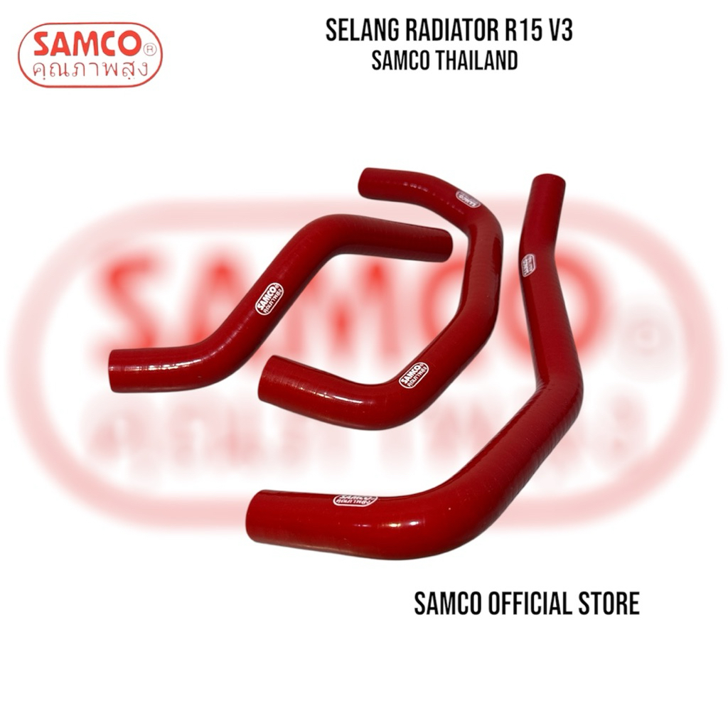 Samco - Selang Radiator Samco Thailand Yamaha R15 V3 RED Series
