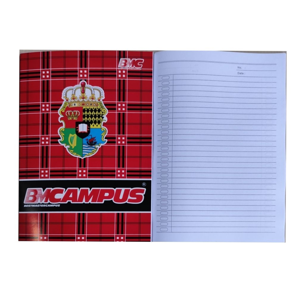 

Buku Tulis BMC Campus 50 Lembar 1 pak 10 buku Panjang Besar
