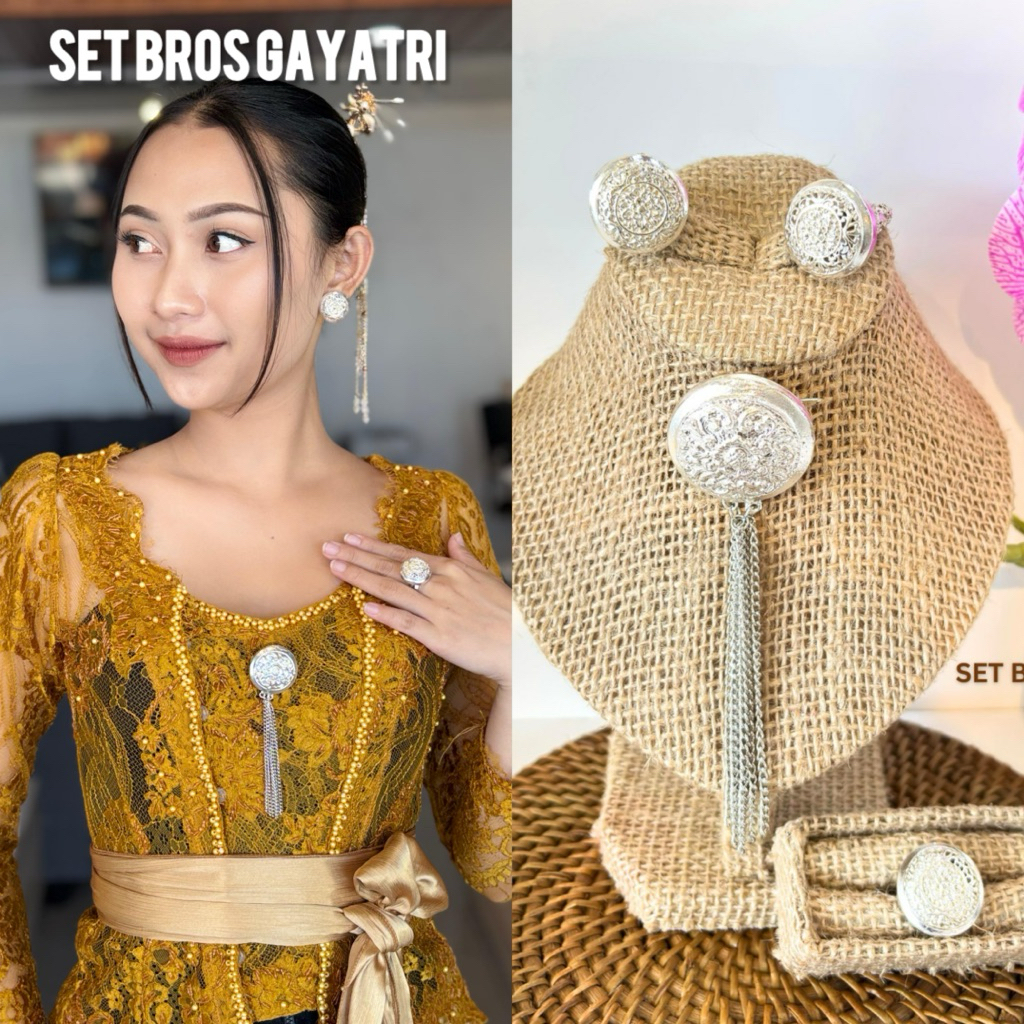 STARLIGHT BALI - Set Bros Gayatri / Bros Tatahan / Bros Alpaka / Bros Bulat Tatahan / Aksesoris Alpa