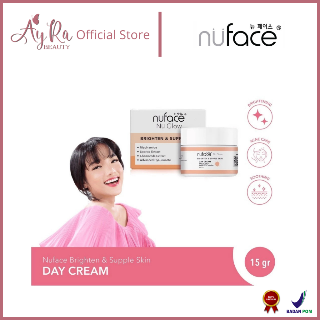 AyRa Beauty - Nuface Nu Glow Brighten & Supple Skin Day Cream