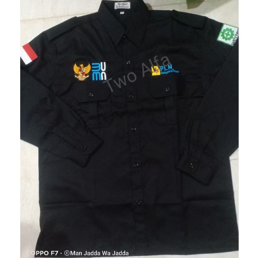 KEMEJA PLN HALEYORA POWER SERAGAM BUMN PLN HALEYORA POWER.