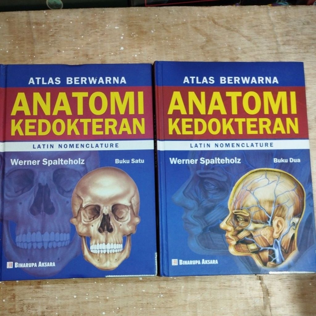 Buku Paket Original Atlas Berwarna Anatomi Kedokteran