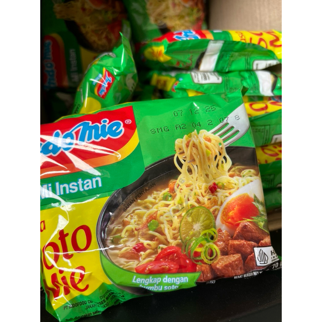 

Aneka mie Indomie