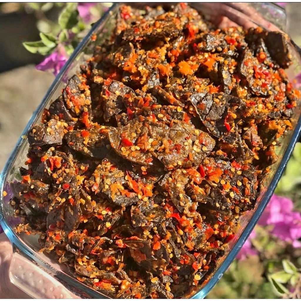 

PARU OSENG MERCON/LAUK SIAP SAJI/MAKANAN INSTANS/Lauk anak kost/PARU PEDAS/