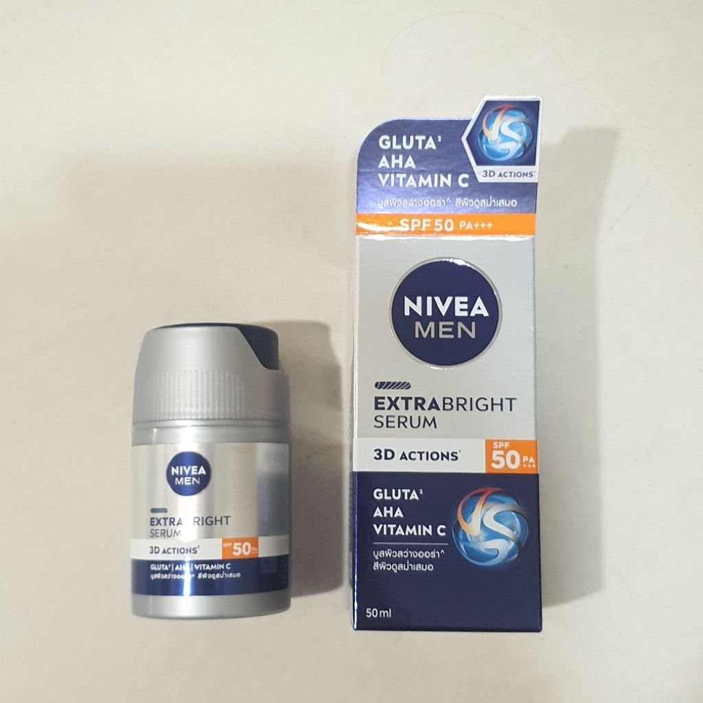 Gatsby Ponds Nivea Man Sun Face Sunblock Sunscreen Serum SPF50 SPF 50 Face Wash Sabun Creme Cream An