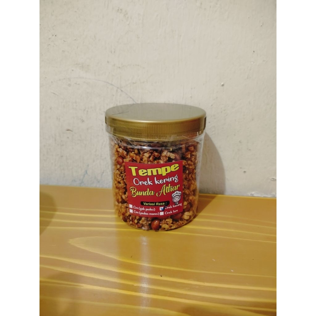 

Tempe Orek Kering Bunda Athar
