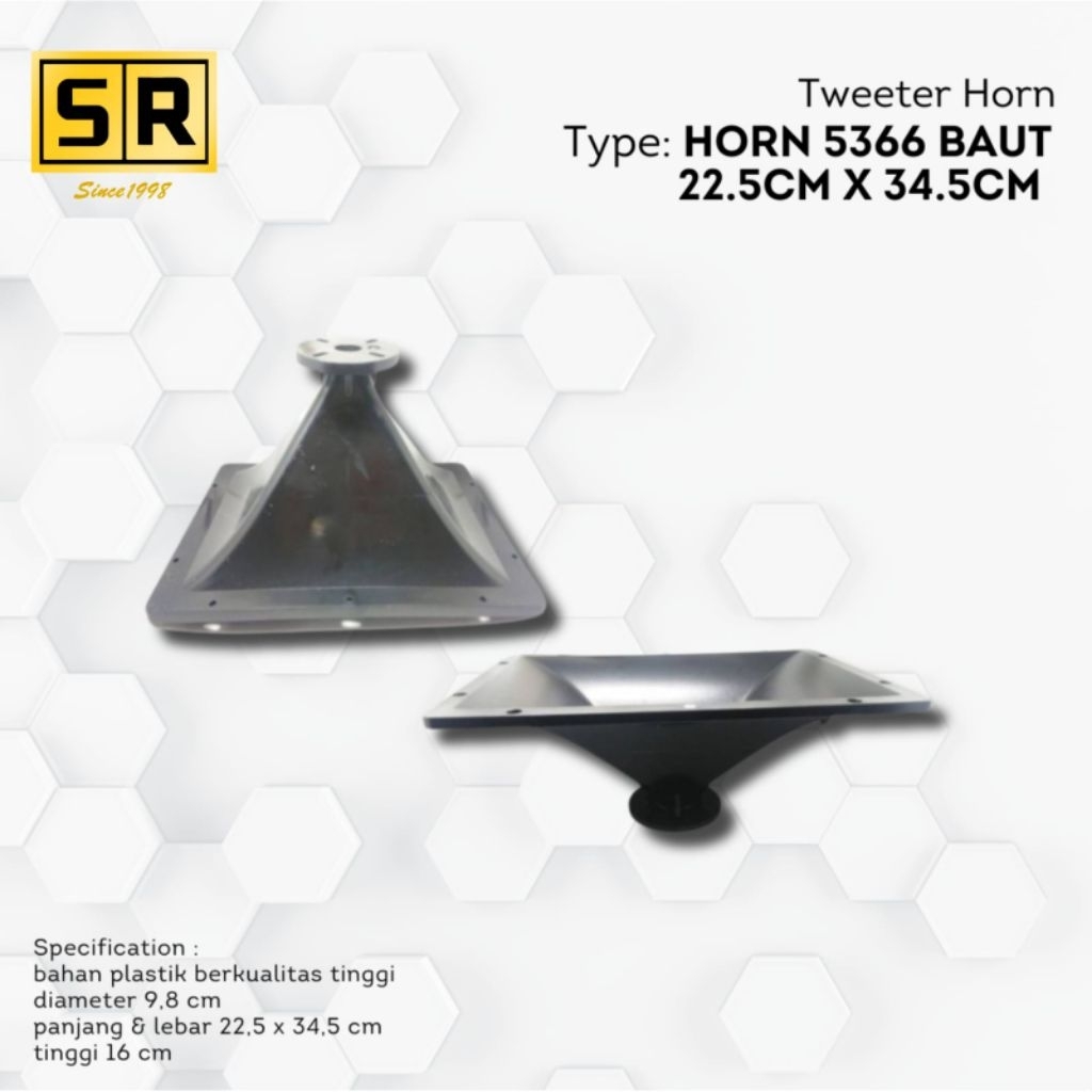 Horn Twiter 5366 / Horn 22.5CM×34.5CM / Horn Baut